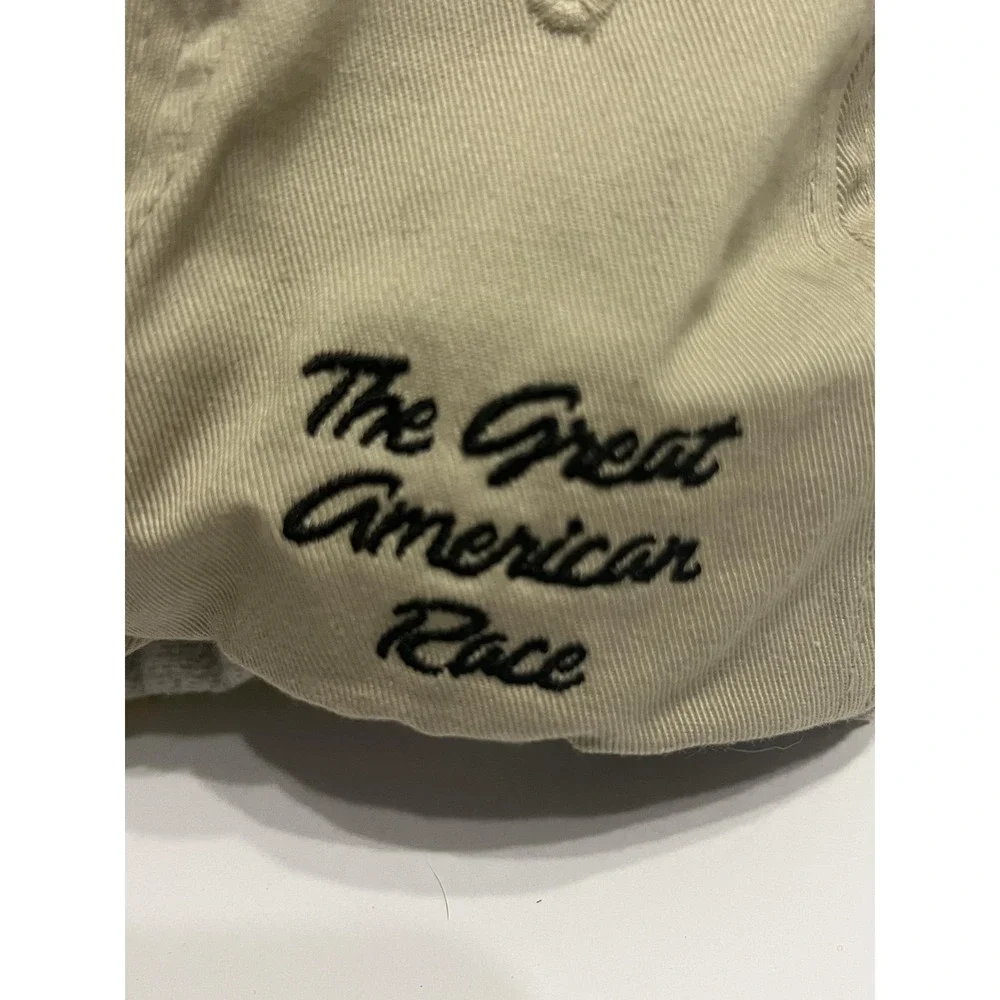 Vintage Daytona 500 Hat Cap Mens One Size Beige NASCAR‎ Racing Snap Back 2001